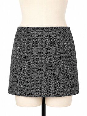 RipSkirt Hawaii Size Medium Travel Skirt Black White Geometric Medallion Print